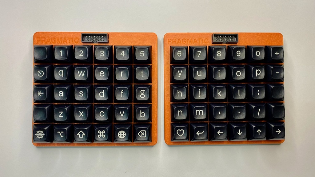 Pragmatic 60 Black Orange